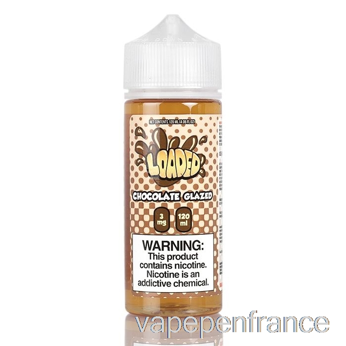 Beignet Glacé Au Chocolat - E-liquide Chargé - Vapeurs Impitoyables - Stylo Vape 120 Ml 0 Mg